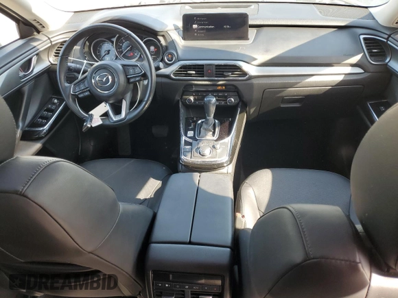 2023 Mazda CX-9 Touring Plus with VIN JM3TCBAY5P0645457, listed as a Copart auction lot 49385325 with 45,527 mi miles and Salvage title. Bid and sale history available at DreamBid. Image 8.