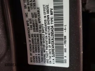 2010 Honda CR-V LX z VIN 5J6RE4H3XAL095434, wystawiony jako Copart lot #55614855 z przebiegiem 157 867 mil mil oraz Szkoda całkowita • Salvage title. Historia ofert i sprzedaży dostępna na DreamBid. Obrazek 13.