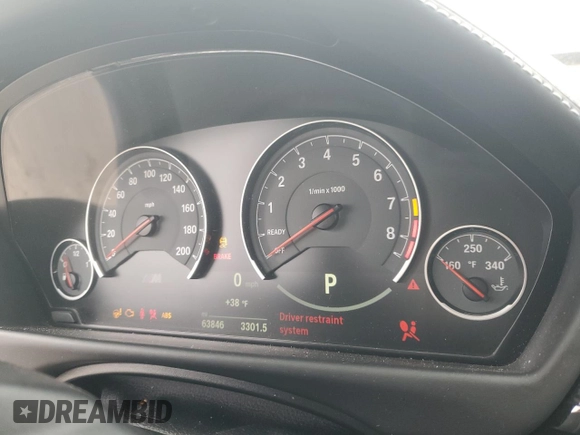 2016 BMW M4 with VIN WBS3U9C5XGP969683, listed as a Copart auction lot 86561874 with 63,846 mi miles and Salvage Title. Bid and sale history available at carsss.com. Image 9.