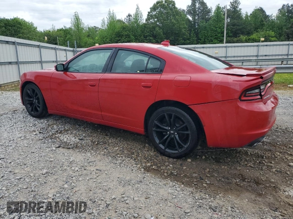 2016 Dodge Charger SXT with VIN 2C3CDXHG9GH188152, listed as a Copart auction lot 47401455 with 104,244 mi miles and Clean Title. Bid and sale history available at carsss.com. Image 2.