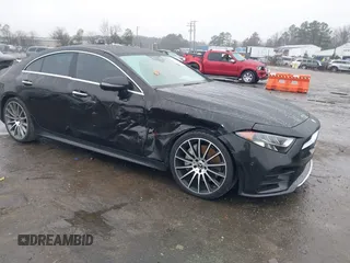 2019 Mercedes-Benz CLS with VIN WDD2J5JB8KA043975, listed as a IAAI auction lot 41067942 with 97,770 mi miles. Bid and sale history available at carsss.com. Image 6.