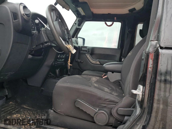 2013 Jeep Wrangler Sport with VIN 1C4AJWAG1DL538730, listed as a Copart auction lot 58784905 with 145,477 mi miles and Salvage title. Bid and sale history available at DreamBid. Image 7.