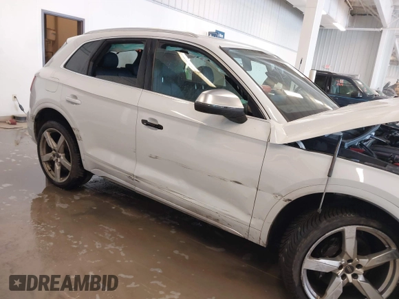 2022 Audi SQ5 Premium Plus with VIN WA1B4AFY5N2043366, listed as a IAAI auction lot 41528425 with 1 mi miles. Bid and sale history available at carsss.com. Image 16.