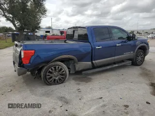 2016 Nissan Titan XD Platinum Reserve with VIN 1N6BA1F25GN503098, listed as a Copart auction lot 79867324 with 92,467 mi miles and Salvage Title. Bid and sale history available at carsss.com. Image 3.