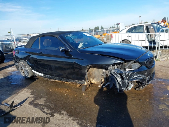 2018 BMW 2 Series M240i with VIN WBA2N1C56JVC27897, listed as a IAAI auction lot 41229981 with 39,492 mi miles. Bid and sale history available at carsss.com. Image 14.