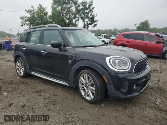2022 MINI Countryman Cooper z VIN WMZ23BR04N3N59815, wystawiony jako Copart lot #57962985 z przebiegiem 55 589 mil mil oraz Czysty tytuł • Clean title. Historia ofert i sprzedaży dostępna na DreamBid. Obrazek 4.