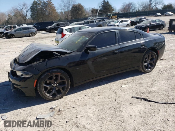 2018 Dodge Charger R/T with VIN 2C3CDXCTXJH145743, listed as a Copart auction lot 46946145 with 75,149 mi miles and Clean Title. Bid and sale history available at carsss.com. Image 1.