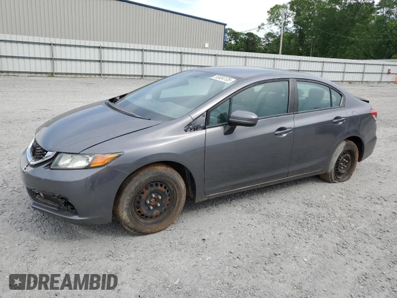 2014 Honda Civic LX with VIN 19XFB2F5XEE028471, listed as a Copart auction lot 55584105 with Not Provided miles and Clean Title. Bid and sale history available at DreamBid. Image 1.