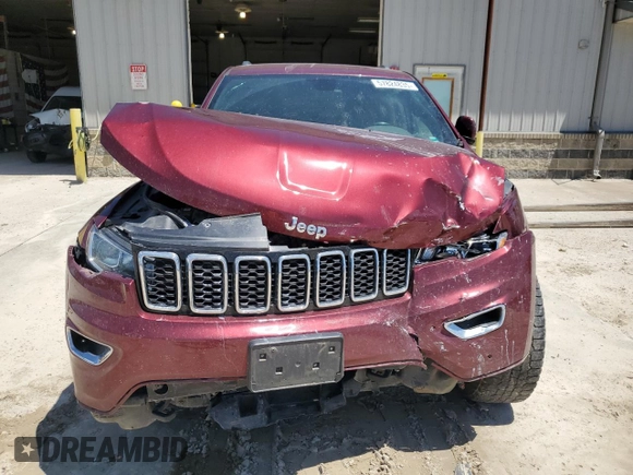 2018 Jeep Grand Cherokee Laredo E with VIN 1C4RJFAG0JC350537, listed as a Copart auction lot 57824835 with 157,398 mi miles and Salvage title. Bid and sale history available at DreamBid. Image 5.