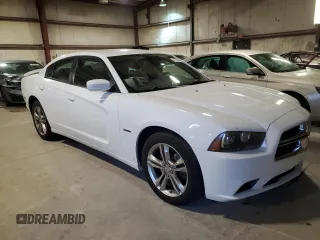 2013 Dodge Charger RT Plus with VIN 2C3CDXDT8DH671274, listed as a Copart auction lot 81564444 with 79,662 mi miles and Salvage Title. Bid and sale history available at carsss.com. Image 4.