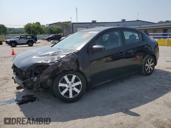 2012 Nissan Sentra SR with VIN 3N1AB6AP8CL622501, listed as a Copart auction lot 59402925 with Not provided miles and Salvage title. Bid and sale history available at DreamBid. Image 1.