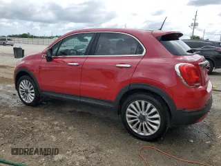 2016 FIAT 500X Lounge z VIN ZFBCFYDT5GP384439, wystawiony jako Copart lot #54545015 z przebiegiem 59 184 mil mil oraz Szkody całkowita. Historia ofert i sprzedaży dostępna na DreamBid. Obrazek 2.