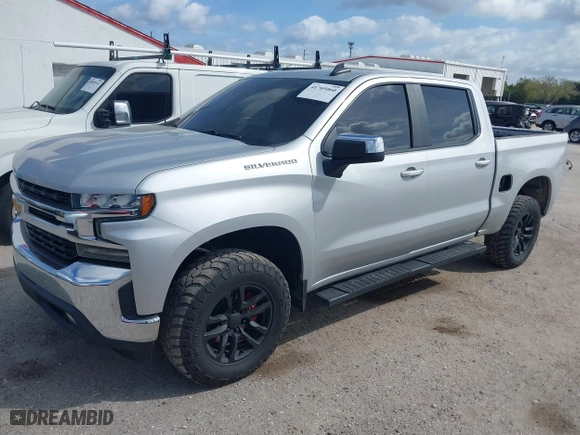 2019 Chevrolet Silverado 1500 LT with VIN 1GCPWCED1KZ103517, listed as a IAAI auction lot 41705060 with 120,715 mi miles. Bid and sale history available at carsss.com. Image 18.