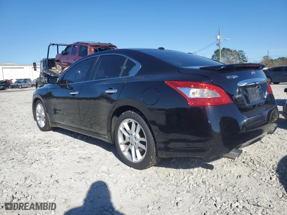 2009 Nissan Maxima 3.5 SV with VIN 1N4AA51E39C835942, listed as a Copart auction lot 86347874 with 199,104 mi miles and Salvage Title. Bid and sale history available at carsss.com. Image 2.