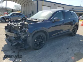 2023 Mazda CX-9 Touring Plus with VIN JM3TCBAY5P0645457, listed as a Copart auction lot 49385325 with 45,527 mi miles and Salvage title. Bid and sale history available at DreamBid. Image 1.