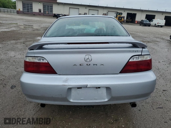 2002 Acura TL with VIN 19UUA56692A033603, listed as a Copart auction lot 53765694 with 0 mi miles and Salvage Title. Bid and sale history available at carsss.com. Image 6.