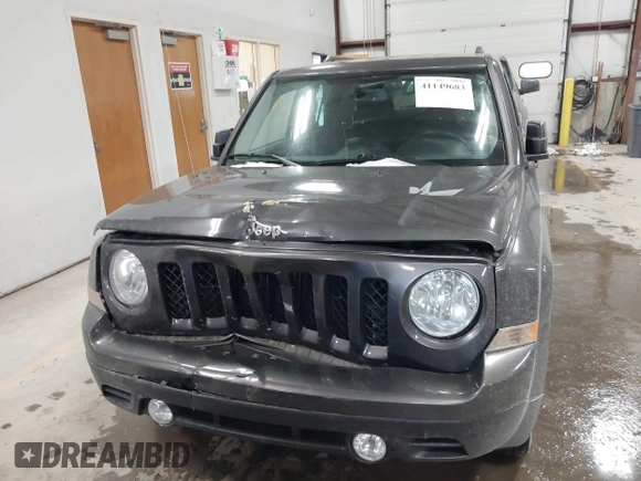2016 Jeep Patriot High Altitude Edition with VIN 1C4NJRFB0GD632774, listed as a IAAI auction lot 41149683 with 96,495 mi miles. Bid and sale history available at carsss.com. Image 12.