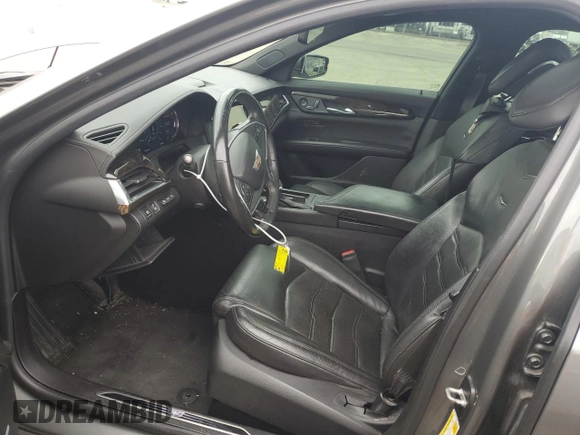 2016 Cadillac CT6 Premium Luxury AWD with VIN 1G6KF5RS6GU148166, listed as a Copart auction lot 59566185 with 112,274 mi miles and Salvage title. Bid and sale history available at DreamBid. Image 7.
