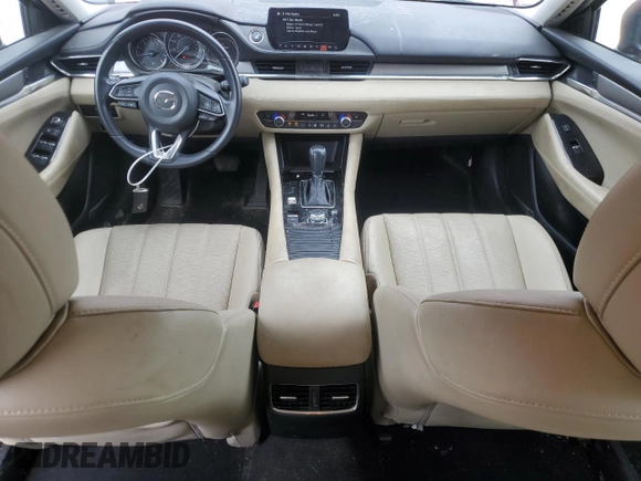 2020 Mazda 6 Grand Touring with VIN JM1GL1TY5L1522330, listed as a Copart auction lot 50432105 with 77,166 mi miles and Clean Title. Bid and sale history available at DreamBid. Image 8.