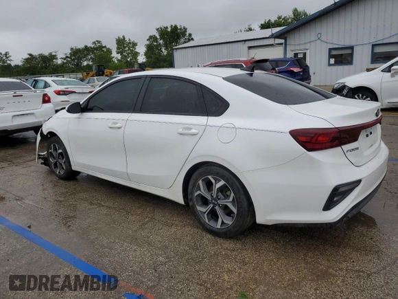 2021 Kia Forte LXS with VIN 3KPF24ADXME308805, listed as a Copart auction lot 59344255 with 60,854 mi miles and Salvage title. Bid and sale history available at DreamBid. Image 2.
