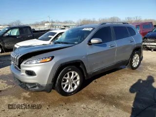 2015 Jeep Cherokee Latitude with VIN 1C4PJLCB3FW565942, listed as a Copart auction lot 46347345 with 188,038 mi miles and Non Repairable. Bid and sale history available at carsss.com. Image 1.