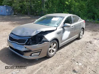 2015 Kia Optima LX z VIN 5XXGM4A76FG518823, wystawiony jako IAAI lot #42294278 z przebiegiem 58 551 mil mil oraz . Historia ofert i sprzedaży dostępna na DreamBid. Obrazek 2.
