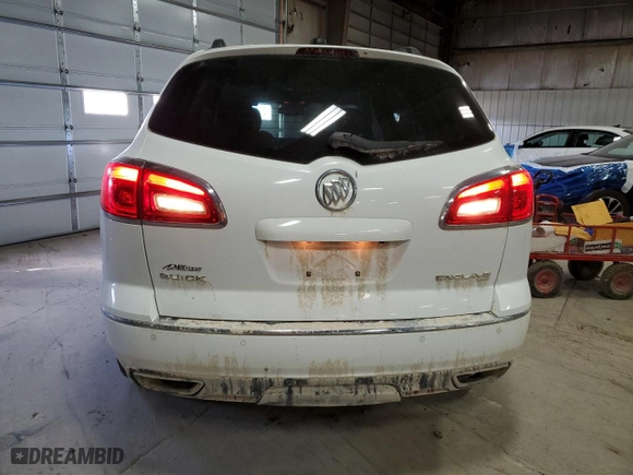 2016 Buick Enclave Leather with VIN 5GAKVBKD3GJ163088, listed as a Copart auction lot 50410285 with 139,451 mi miles and Salvage Title. Bid and sale history available at carsss.com. Image 6.