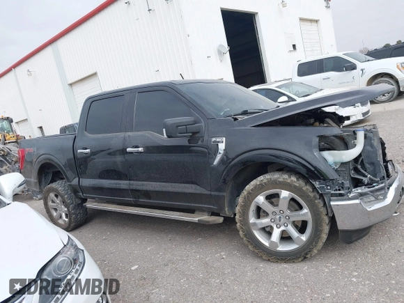 2021 Ford F-150 XL with VIN 1FTFW1E59MFA72823, listed as a IAAI auction lot 41366010 with 66,001 mi miles. Bid and sale history available at carsss.com. Image 13.