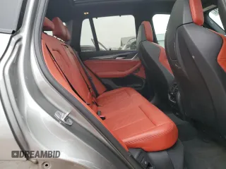 2021 BMW X3 M with VIN 5YMTS0C07M9F36829, listed as a Copart auction lot 48347655 with 42,698 mi miles and Salvage Title. Bid and sale history available at carsss.com. Image 11.