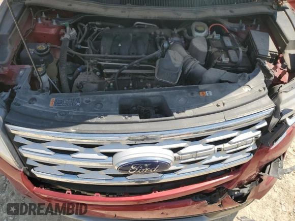 2019 Ford Explorer XLT with VIN 1FM5K8D80KGB21079, listed as a Copart auction lot 63299605 with 112,190 mi miles and Salvage title. Bid and sale history available at DreamBid. Image 12.