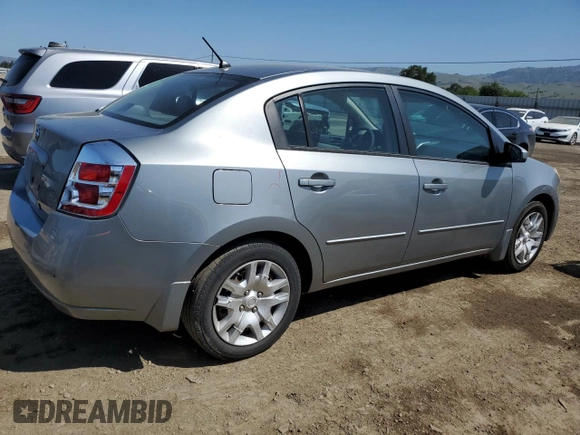 2008 Nissan Sentra S with VIN 3N1AB61E68L710002, listed as a Copart auction lot 55684405 with 134,710 mi miles and Salvage Title. Bid and sale history available at DreamBid. Image 3.