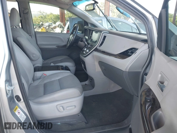 2017 Toyota Sienna XLE Auto Access Seat with VIN 5TDYZ3DC1HS805349, listed as a IAAI auction lot 42273787 with 184,347 mi miles and . Bid and sale history available at DreamBid. Image 5.
