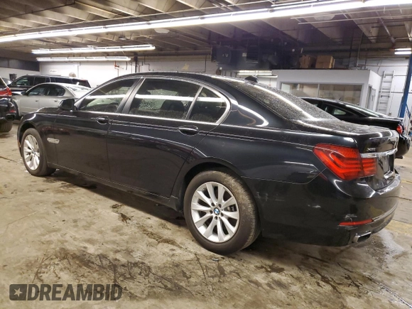 2015 BMW 7 Series 740Li xDrive with VIN WBAYF4C50FGS99082, listed as a Copart auction lot 77725453 with 85,492 mi miles and . Bid and sale history available at DreamBid. Image 2.