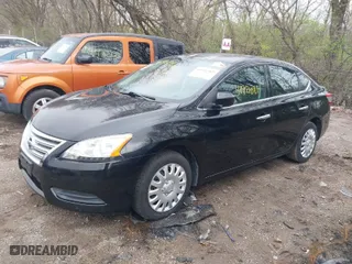 2015 Nissan Sentra SV with VIN 3N1AB7AP8FY383853, listed as a IAAI auction lot 41921081 with 89,866 mi miles. Bid and sale history available at carsss.com. Image 12.