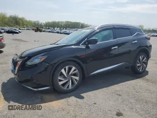 2020 Nissan Murano SL z VIN 5N1AZ2CS3LN109901, wystawiony jako Copart lot #55264505 z przebiegiem Nie podano mil oraz Szkoda całkowita • Salvage title. Historia ofert i sprzedaży dostępna na DreamBid. Obrazek 1.