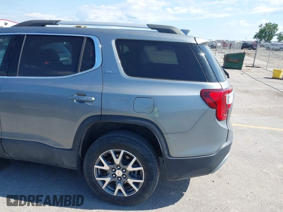 2023 GMC Acadia SLT with VIN 1GKKNML46PZ130813, listed as a IAAI auction lot 42614040 with 56,086 mi miles and . Bid and sale history available at DreamBid. Image 19.