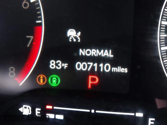 2025 Honda Civic Sport with VIN 2HGFE2F54SH542602, listed as a IAAI auction lot 42068927 with 7,110 mi miles and . Bid and sale history available at DreamBid. Image 16.