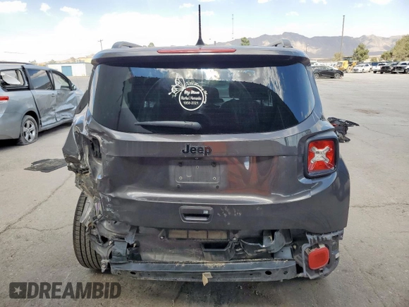 2018 Jeep Renegade Latitude с VIN ZACCJABB6JPH96151, выставлен на аукционе Copart как лот 59814345 с пробегом 88 607 миль миль и Списание • Salvage title. История ставок и продаж доступна на DreamBid. Изображение 6.