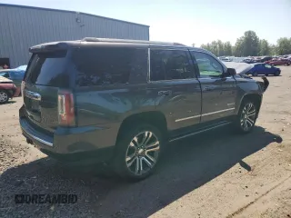 2018 GMC Yukon Denali with VIN 1GKS2CKJ7JR179097, listed as a Copart auction lot 65645904 with 0 mi miles and Salvage Title. Bid and sale history available at carsss.com. Image 3.