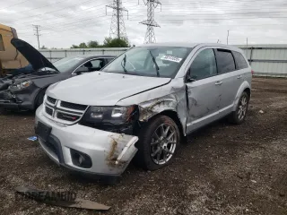 2014 Dodge Journey R/T z VIN 3C4PDDEGXET242109, wystawiony jako Copart lot #58141835 z przebiegiem Nie podano mil oraz Szkoda całkowita • Salvage title. Historia ofert i sprzedaży dostępna na DreamBid. Obrazek 1.