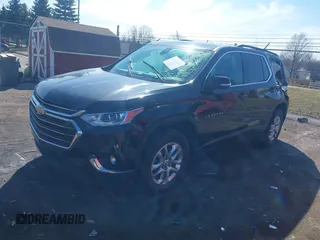 2021 Chevrolet Traverse LT Cloth with VIN 1GNERGKW5MJ197065, listed as a IAAI auction lot 41861029 with 57,992 mi miles. Bid and sale history available at carsss.com. Image 17.