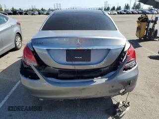 2016 Mercedes-Benz C 300 with VIN 55SWF4JB8GU163795, listed as a Copart auction lot 52380665 with 89,864 mi miles and Salvage Title. Bid and sale history available at carsss.com. Image 6.