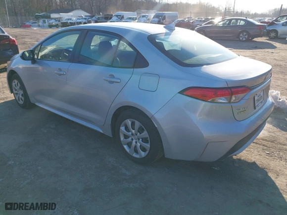 2022 Toyota Corolla LE with VIN 5YFEPMAE3NP325550, listed as a IAAI auction lot 41312084 with 56,578 mi miles. Bid and sale history available at carsss.com. Image 3.