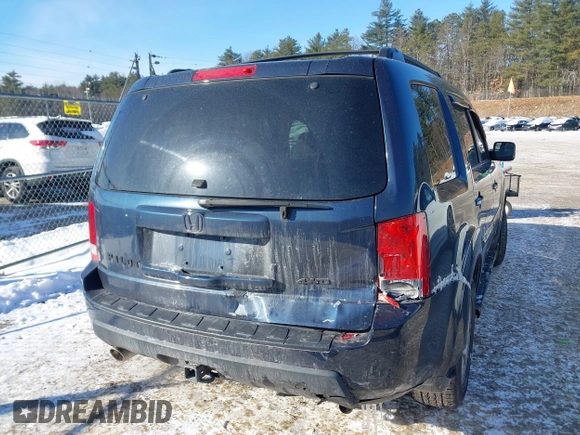 2011 Honda Pilot EX-L with VIN 5FNYF4H69BB051972, listed as a IAAI auction lot 41365646 with 228,123 mi miles and . Bid and sale history available at carsss.com. Image 16.
