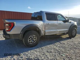 2021 Ford F-150 Raptor with VIN 1FTFW1RG3MFC82314, listed as a Copart auction lot 88801445 with 57,743 mi miles and Salvage Title. Bid and sale history available at carsss.com. Image 3.