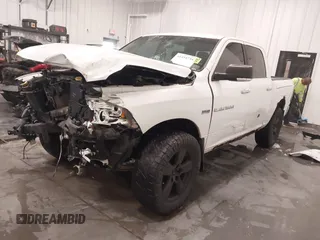 2012 Ram 1500 Big Horn with VIN 1C6RD7LT0CS172751, listed as a IAAI auction lot 41454734 with 232,638 mi miles. Bid and sale history available at carsss.com. Image 2.