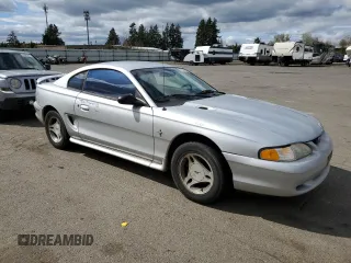1998 Ford Mustang with VIN 1FAFP4041WF104623, listed as a Copart auction lot 50089825 with 189,313 mi miles and Salvage title. Bid and sale history available at DreamBid. Image 4.