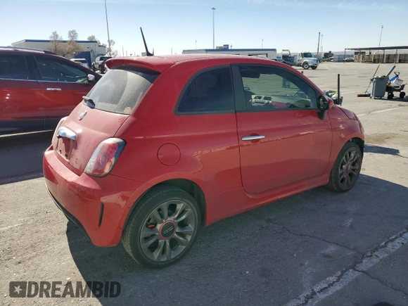 2015 FIAT 500 Turbo with VIN 3C3CFFHH6FT690068, listed as a Copart auction lot 42636185 with 79,249 mi miles and Salvage Title. Bid and sale history available at carsss.com. Image 3.