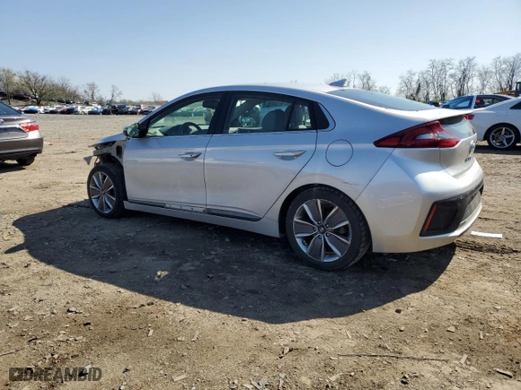 2018 Hyundai Ioniq Hybrid Limited with VIN KMHC05LCXJU097276, listed as a Copart auction lot 51117795 with 73,779 mi miles and Salvage Title. Bid and sale history available at carsss.com. Image 2.