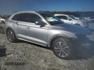2021 Audi Q5 Premium Plus with VIN WA1BAAFY6M2105428, listed as a Copart auction lot 88976885 with 71,722 mi miles and Salvage Title. Bid and sale history available at carsss.com. Image 4.
